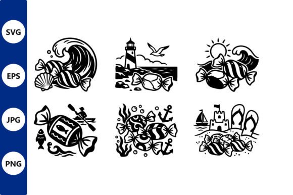 Beach Candy Icons Vector Line Art: A Practical Guide to Seaside Design