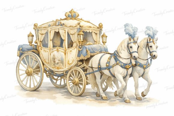 Integrating Regency Horse Carriage Clipart PNG into Your Creative Workflow
