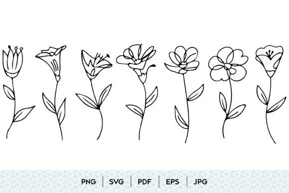 Integrating the Minimalist One Line Flower Bundle SVG into Modern Creative Workflows