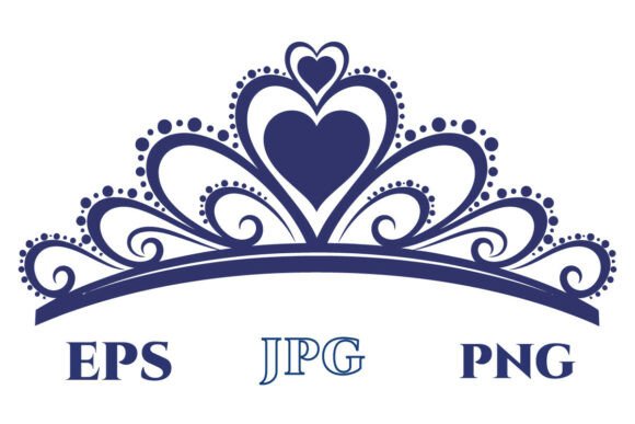 Princess Tiara EPS Cut File Design Guide