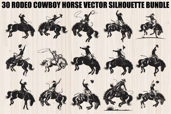 Unleashing Creative Potential with the Rodeo Cowboy Horse Bundle