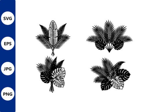 Unlocking Creative Potential with Tropical Plant Silhouettes: A Guide to Digital Botanical Design