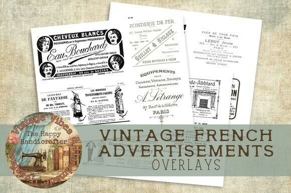Unlocking Parisian Charm: A Guide to Using Vintage French Advertisement Overlays in Modern Design