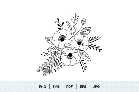 Wildflower Bouquet SVG Illustration Guide