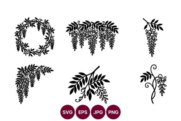 Wisteria Vines and Floral Silhouettes in Digital Design: A Practical Guide to Vector Assets